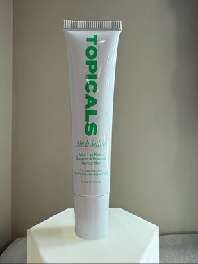 Topicals, Slick Salve Lip Balm Mint 15 mL Glossy Hydrating Lip Balm BNIB